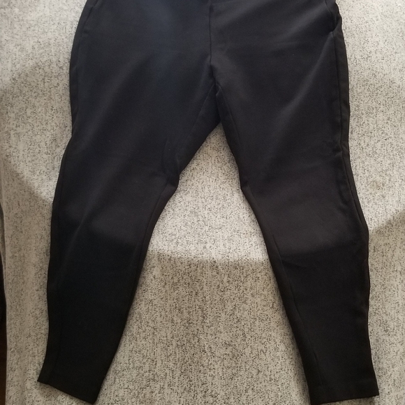 TORRID Luxe Ponte Black Stretch Pants Size 1 - Picture 4 of 5